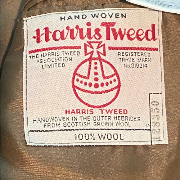 Mens Vintage Harris Tweed blazer. EUC - Picture 7 of 8